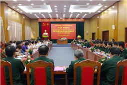 Sơ kết thực hiện quy chế phối hợp về công tác tổ chức xây dựng Đảng giữa Cục Chính trị với Ban Tổ chức các Tỉnh ủy trên địa bàn
